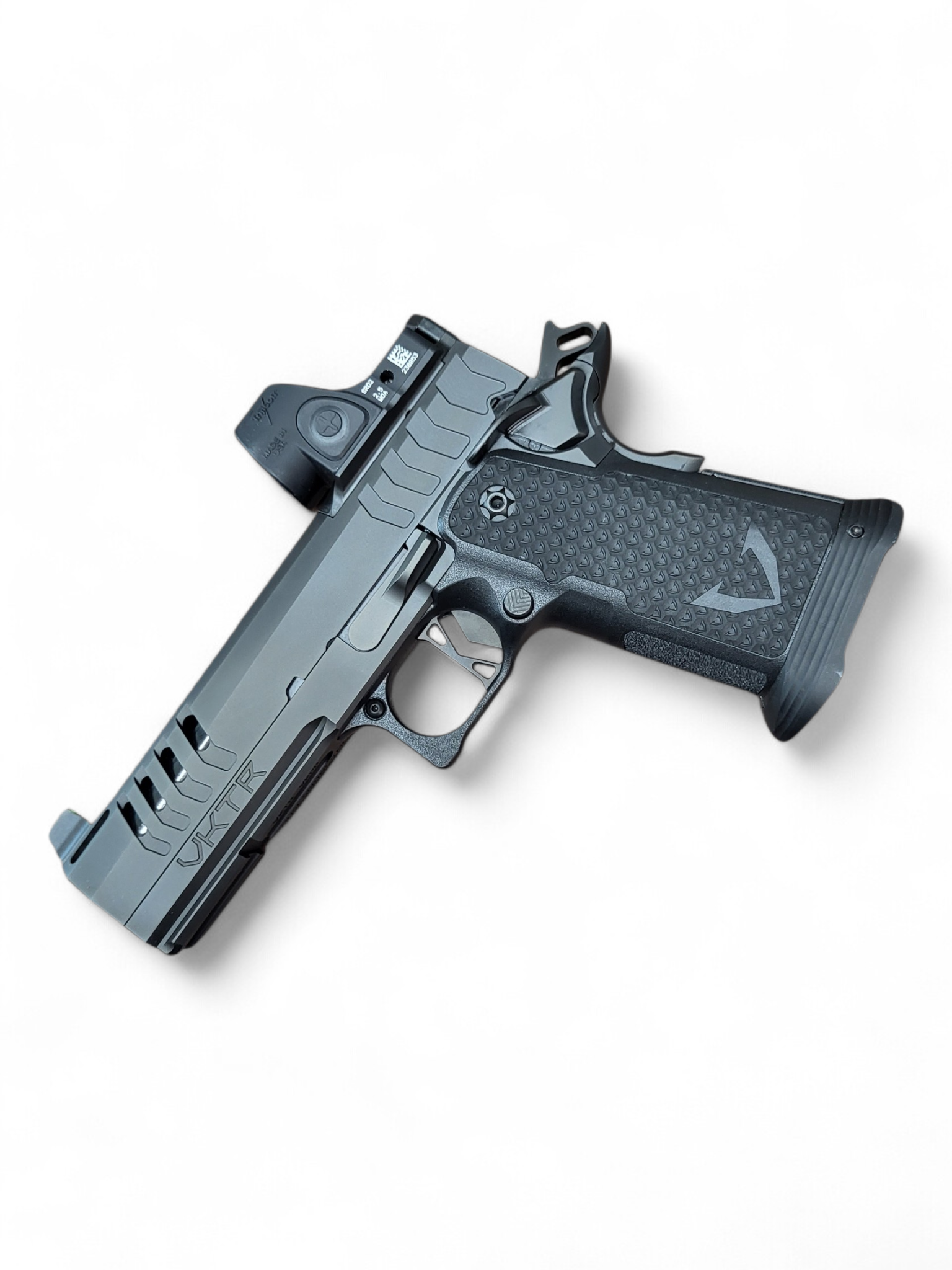 VKP Ported Double Stack 1911 9mm WITH TRIJICON SRO - Image 6