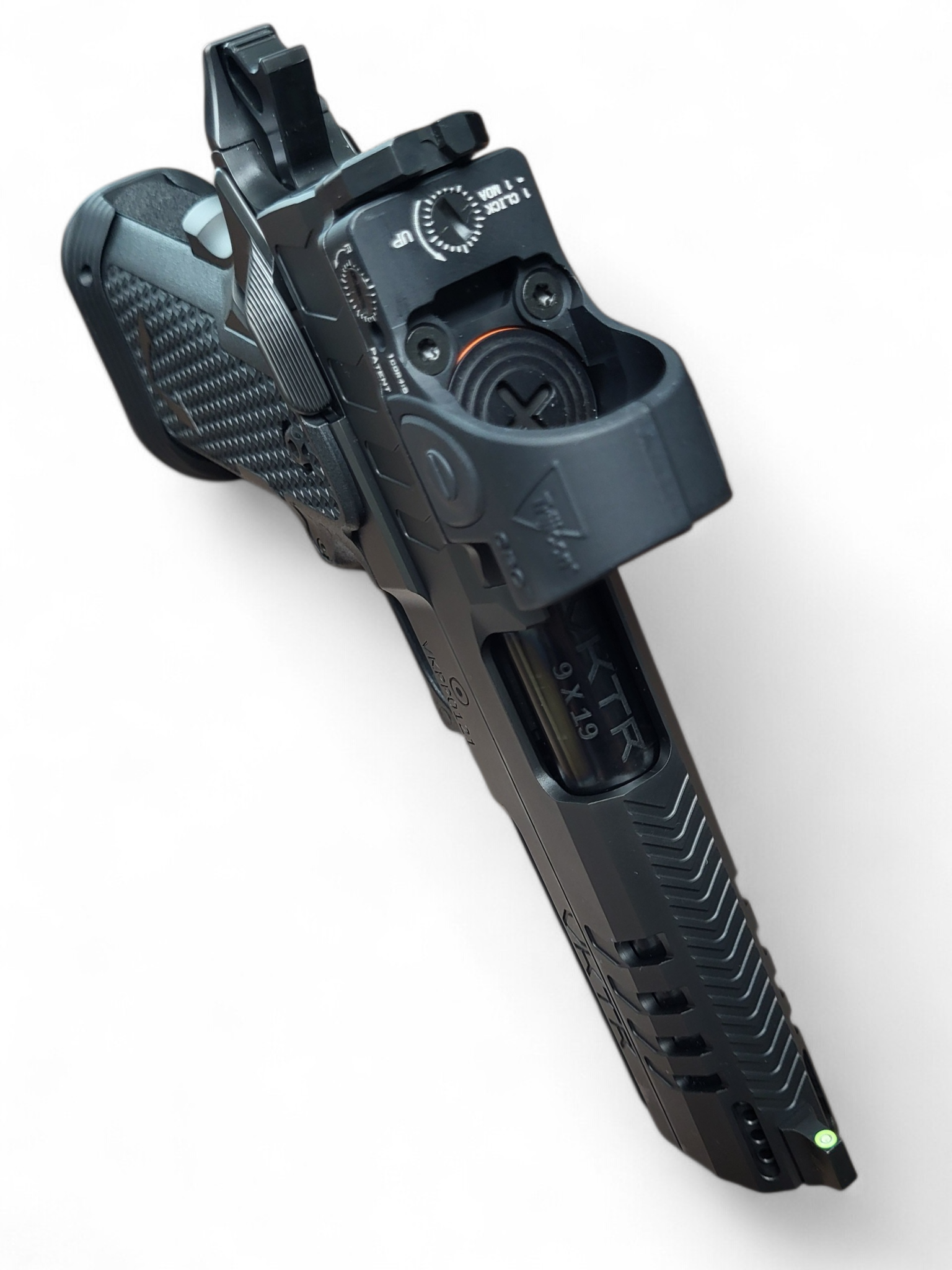 VKP Ported Double Stack 1911 9mm WITH TRIJICON SRO - Image 8