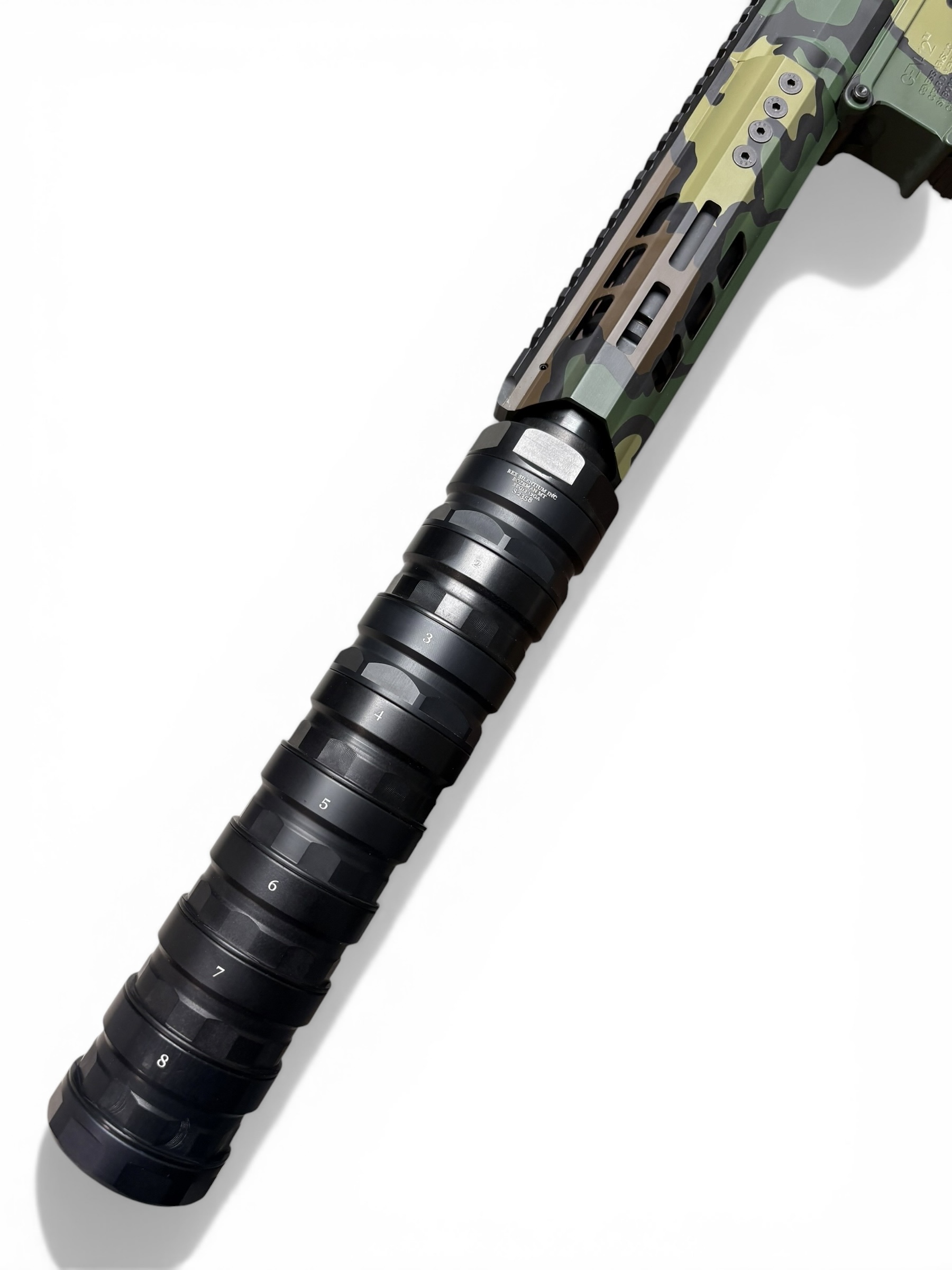GENESIS ARMS GEN-12 SBS M81 CAMO WITH REX SILENTIUM SEG12 SUPPRESSOR - Image 8