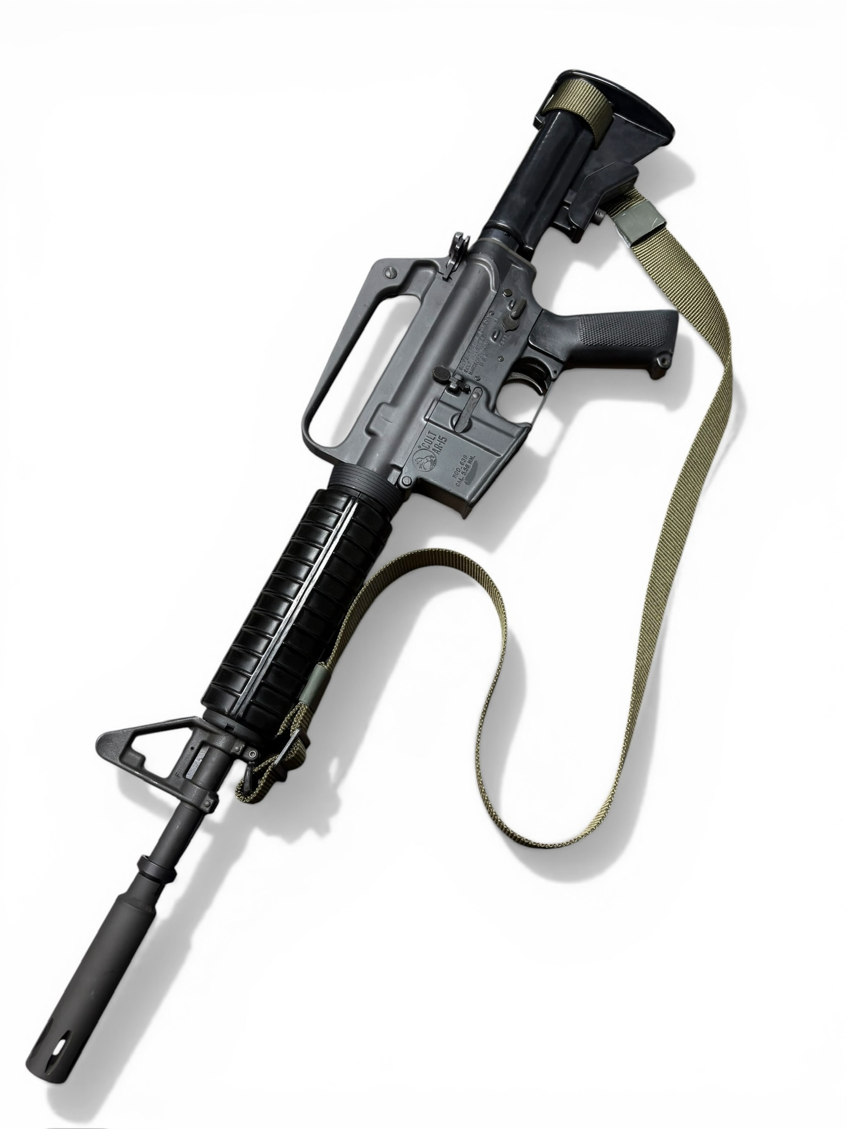 FULLY TRANSFERABLE COLT MODEL 639 WITH COLT MODERATOR RARE MACHINE GUN - Image 5