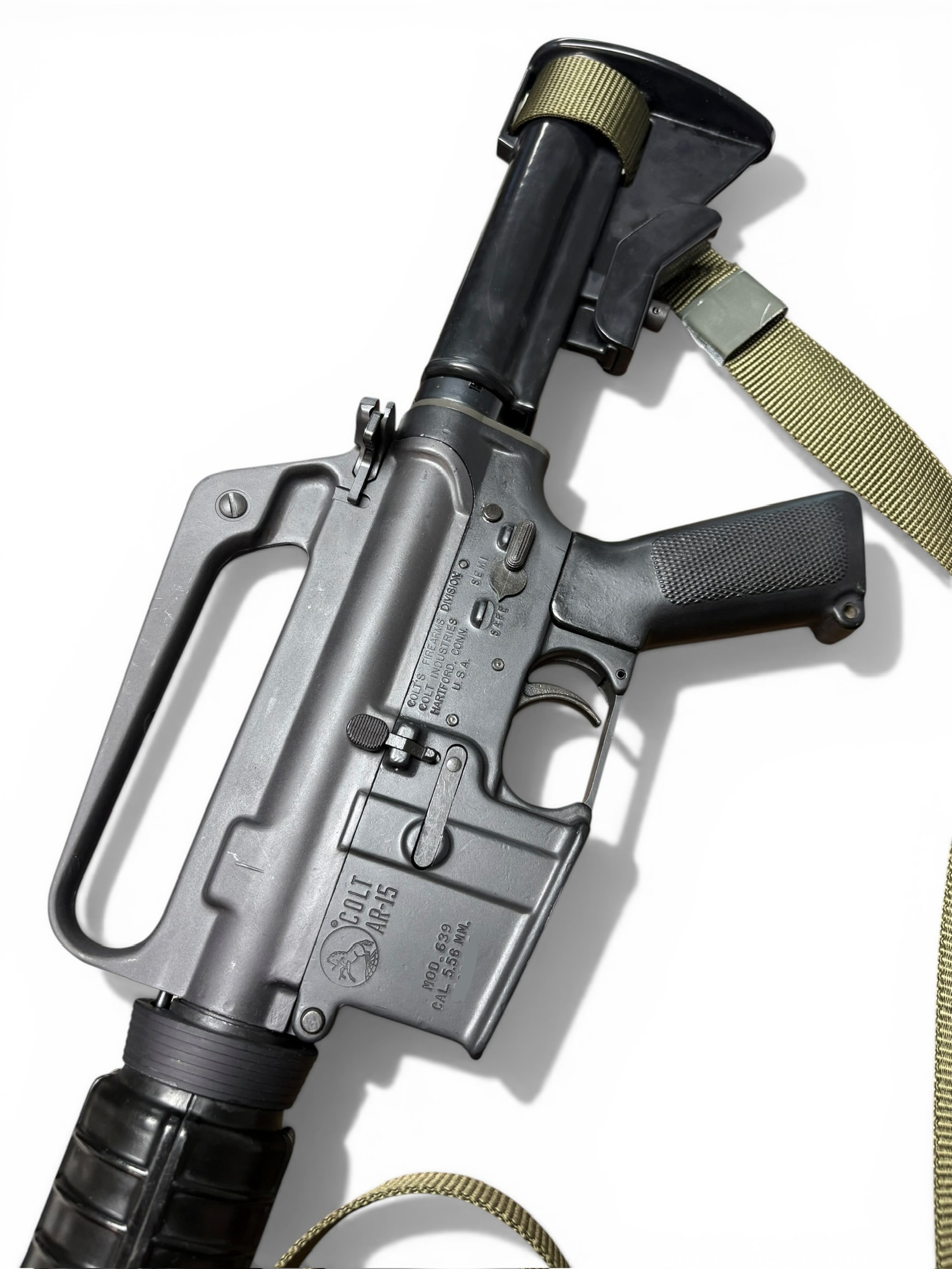 FULLY TRANSFERABLE COLT MODEL 639 WITH COLT MODERATOR RARE MACHINE GUN - Image 6