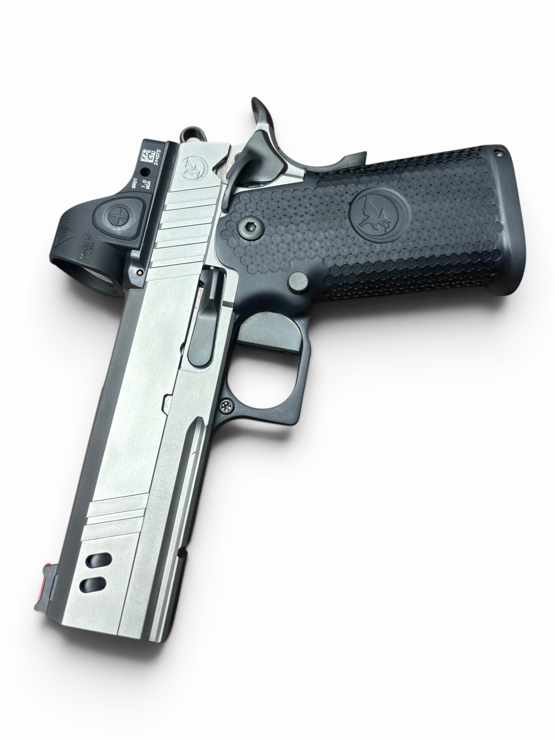NIGHTHAWK CUSTOM BDS9 COMMANDER 2011 9MM TRIJICON SRO Complete Package - Image 5